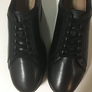 FitFlop Rally Leather Sneaker Womens Size 9